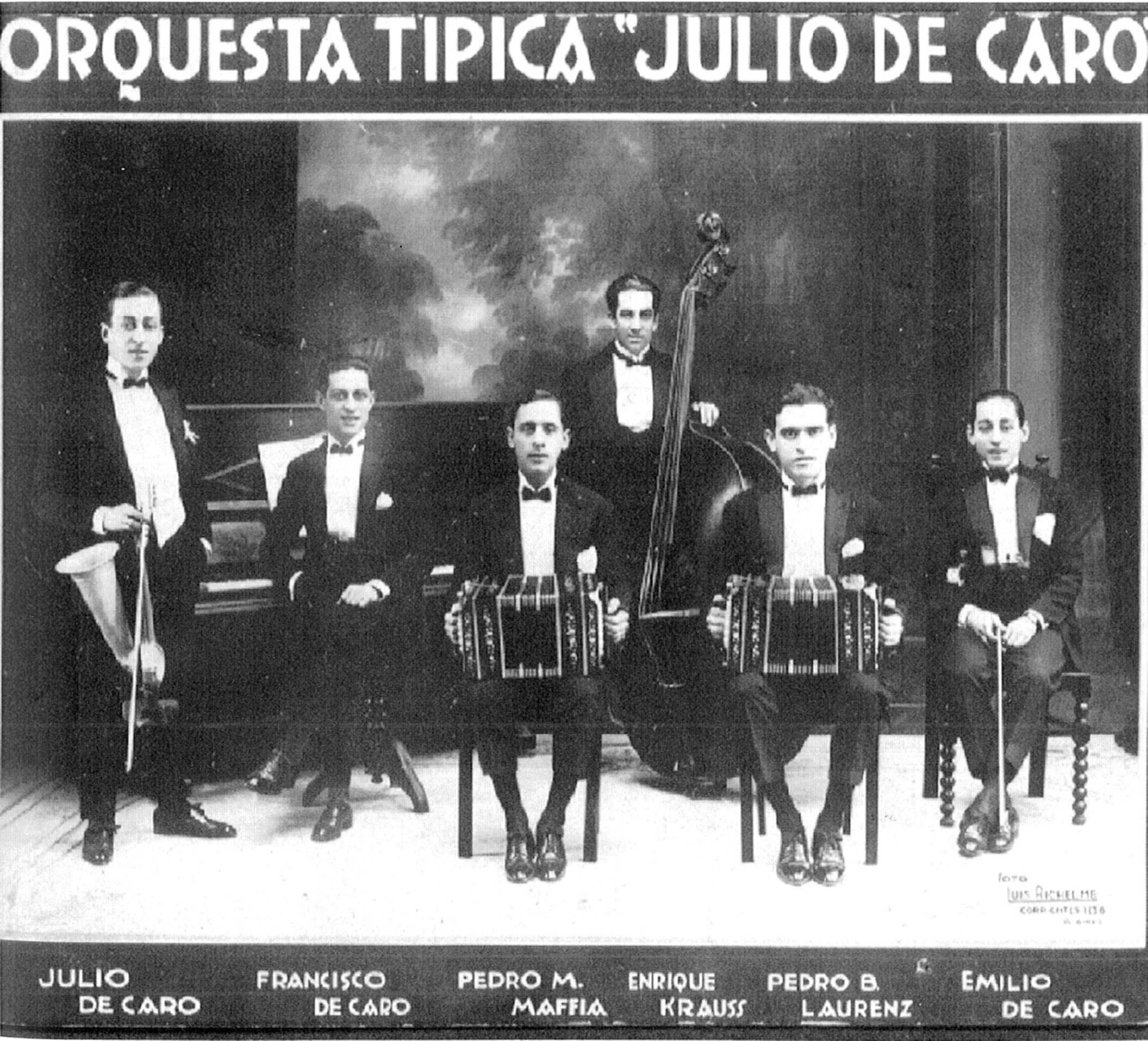 orquestra típica Julio de Caro